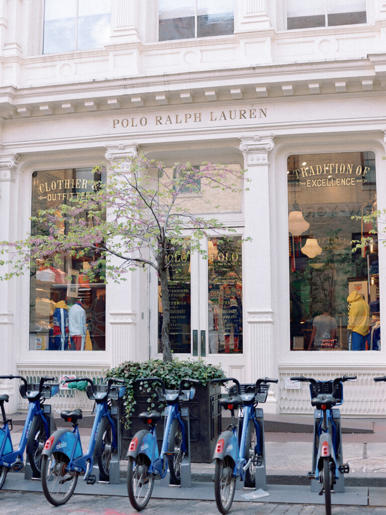 New York City Ralph Lauren storefront.